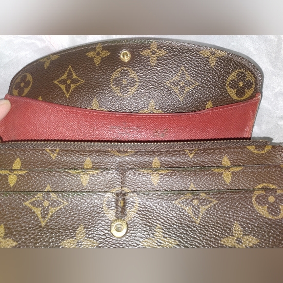 Authentic LOUIS VUITTON Portofeuil Emily Folded Purse Monogram PVC Canvas - Picture 5 of 15